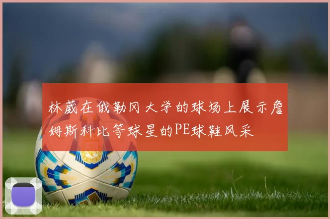 林葳在俄勒冈大学的球场上展示詹姆斯科比等球星的PE球鞋风采
