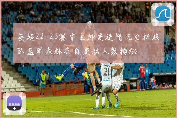 英超22-23赛季主帅更迭情况分析狼队蓝军森林各自变动人数揭秘
